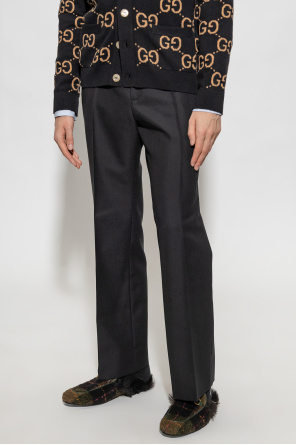 Gucci Pleat-front Girls trousers