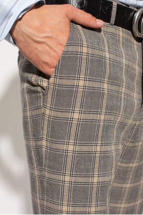 Gucci Checked Running trousers