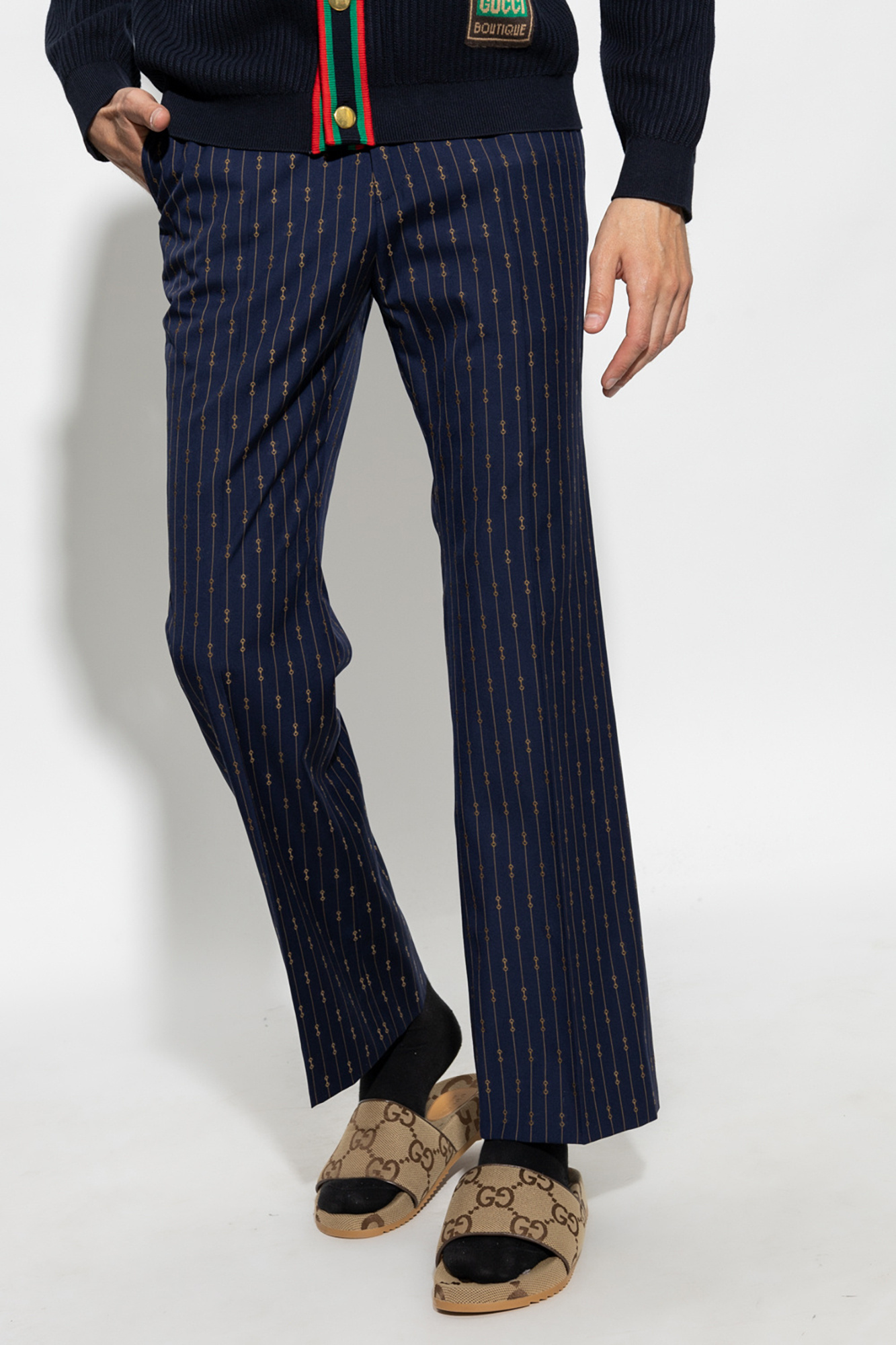 Gucci Wool Versace trousers