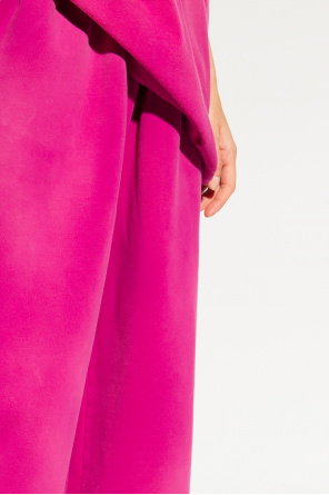 Balenciaga Velvet print dress
