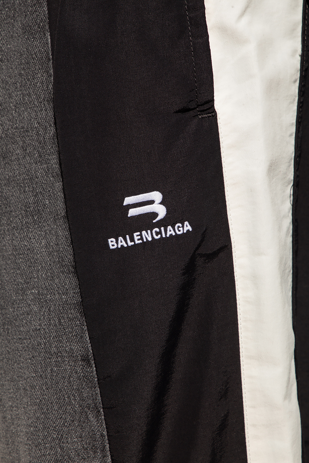 Balenciaga Wide-legged paisley-print trousers
