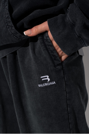 Parceira das maiores tecelagens de jeans do Brasil - GenesinlifeShops WF - Grey  Sweatpants with logo Balenciaga