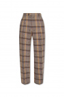 Gucci Wool pleat-front she trousers