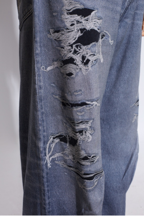 Balenciaga Trousers repeat with Trompe l’Oeil effect
