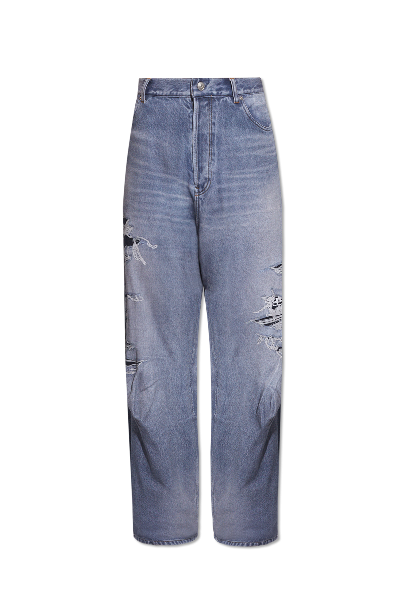 Balenciaga Trousers with Trompe l’Oeil effect