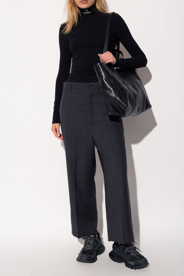 Balenciaga Wool dark trousers