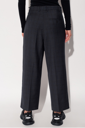 Balenciaga Wool dark trousers