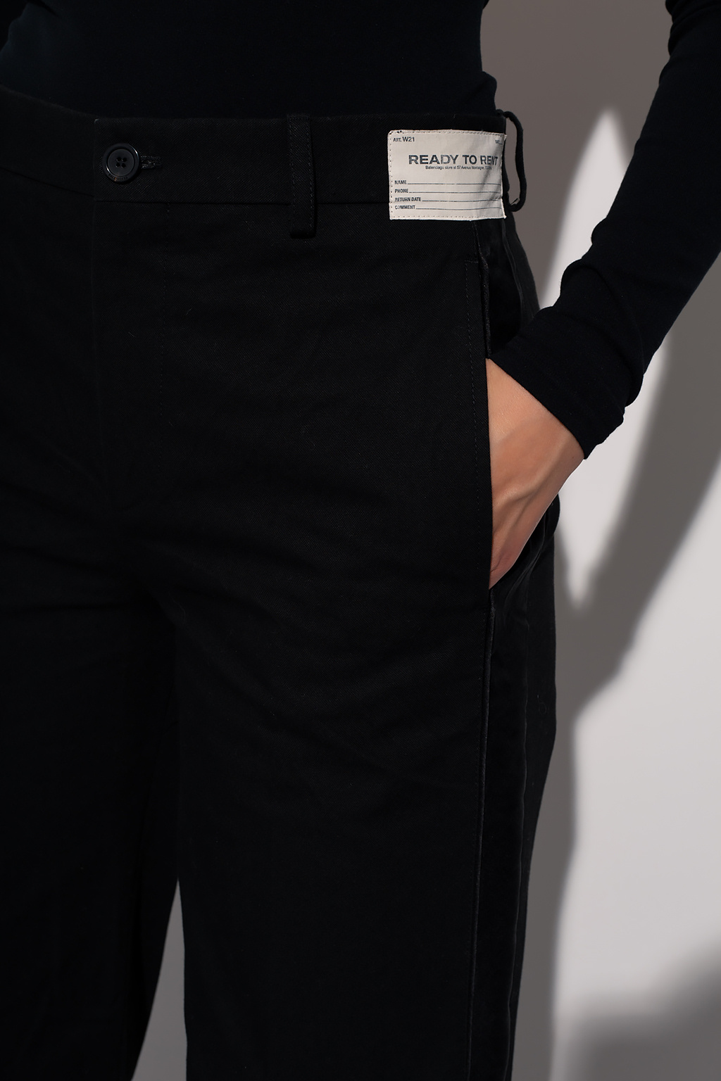 Balenciaga Side-stripe trousers