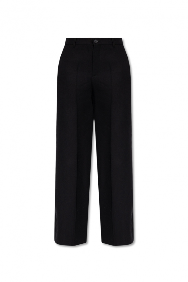 Balenciaga Pleat-Flare trousers