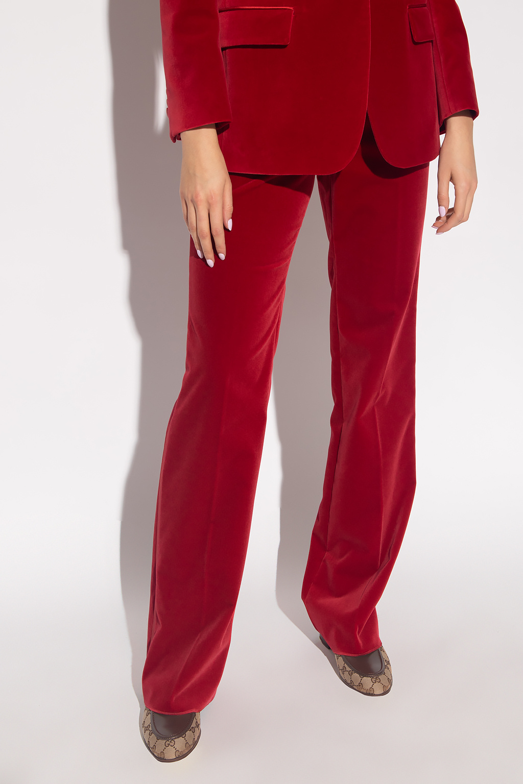 Gucci Velvet trousers