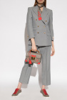 Gucci Wool pleat-front trousers