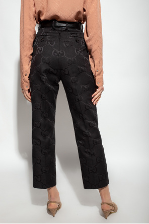 Gucci Monogrammed trousers