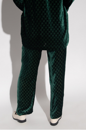 Gucci Velvet trousers