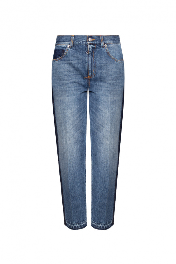 Alexander McQueen Side stripe jeans