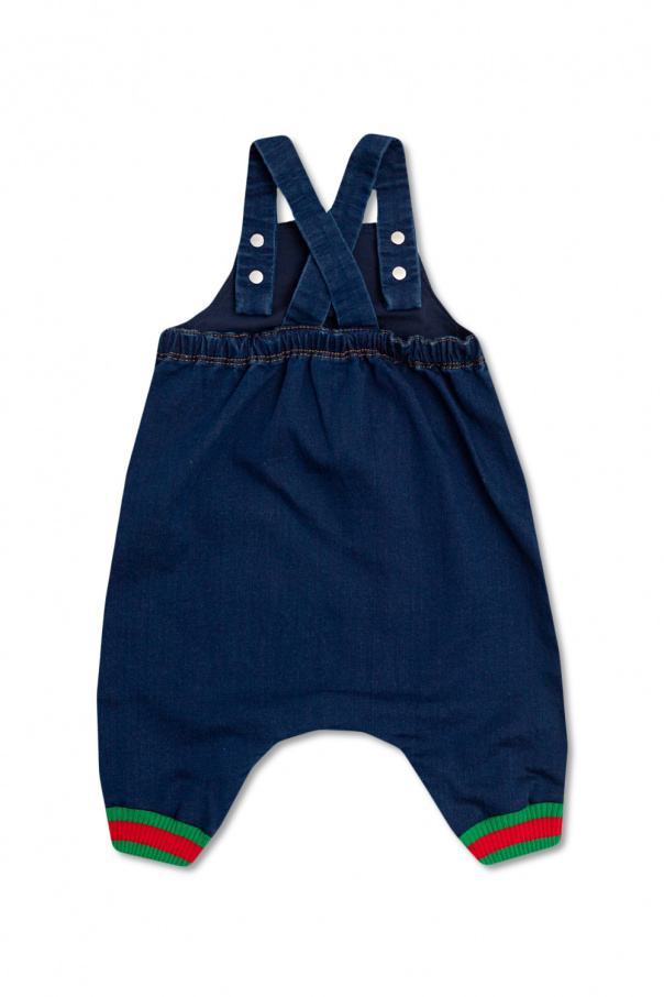 gucci COLLECTION Kids Denim overalls