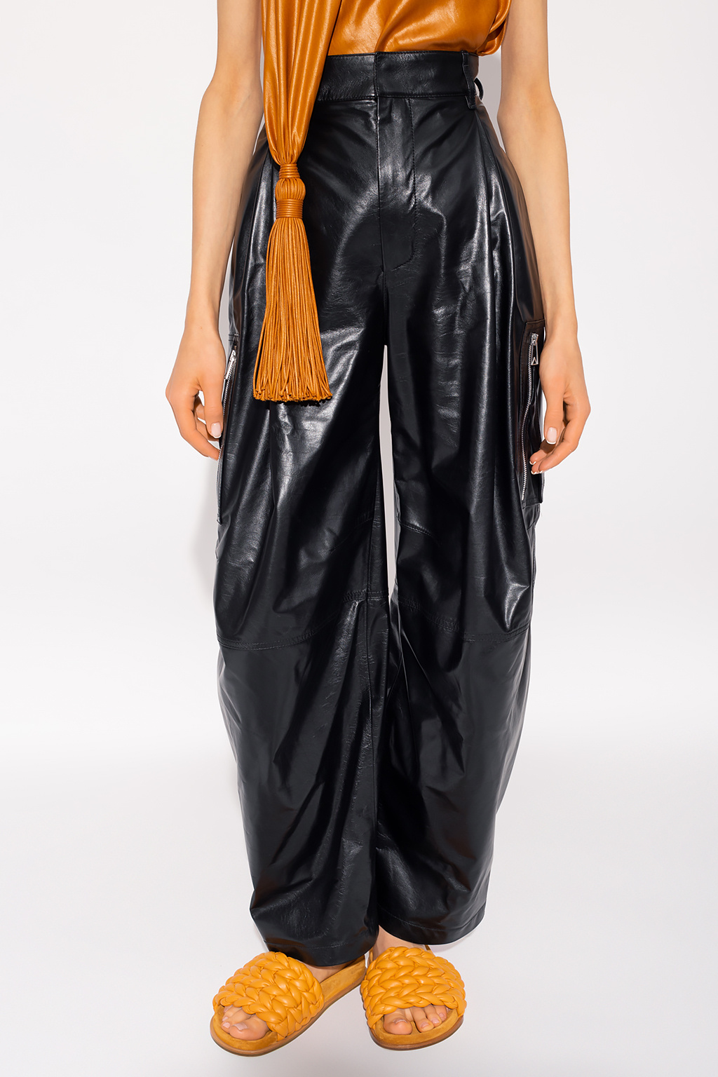 Bottega Veneta Leather trousers