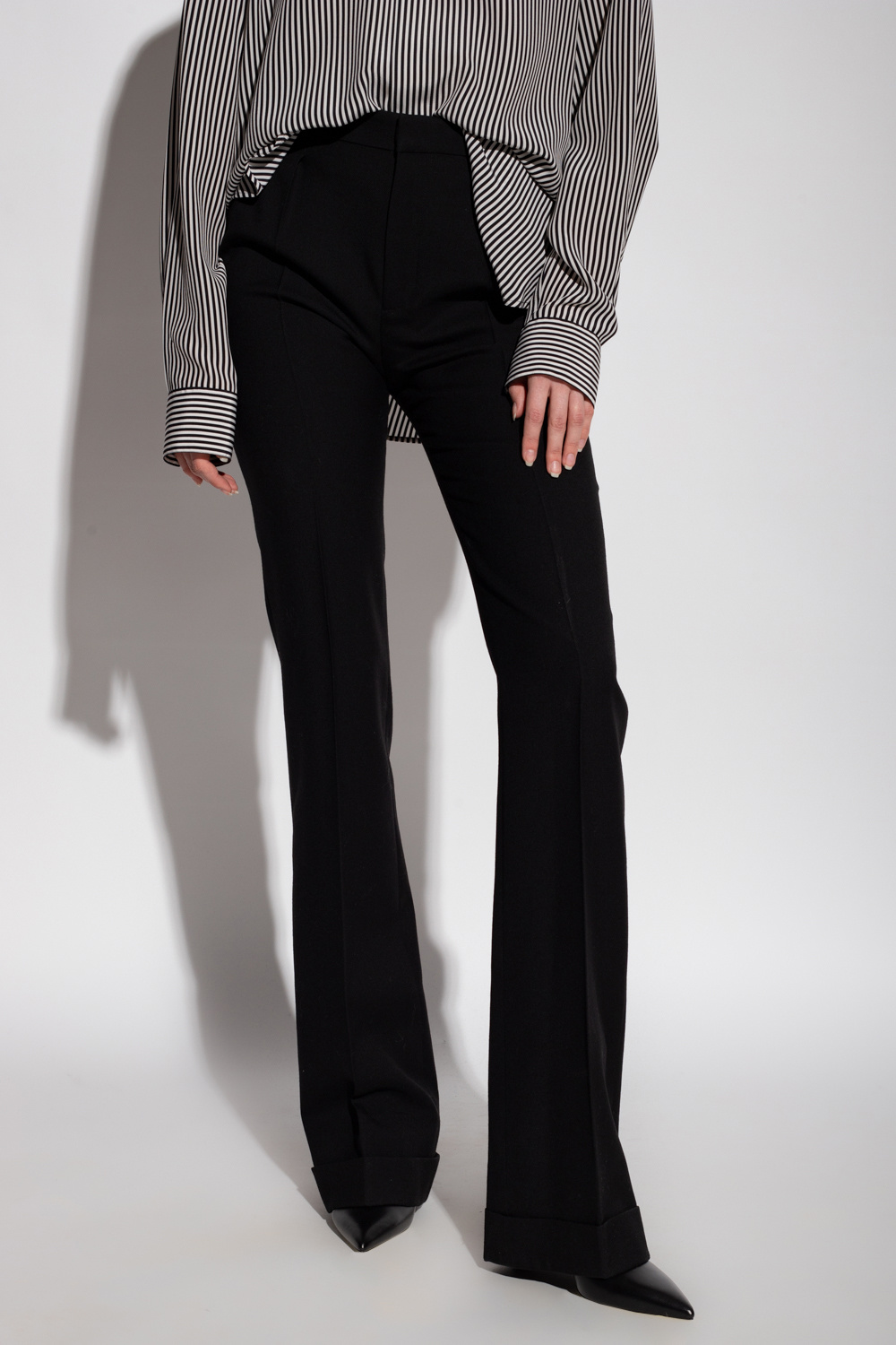 Saint Laurent Pleat-front trousers