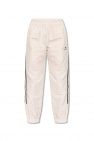 canvas volume pleated trousers
