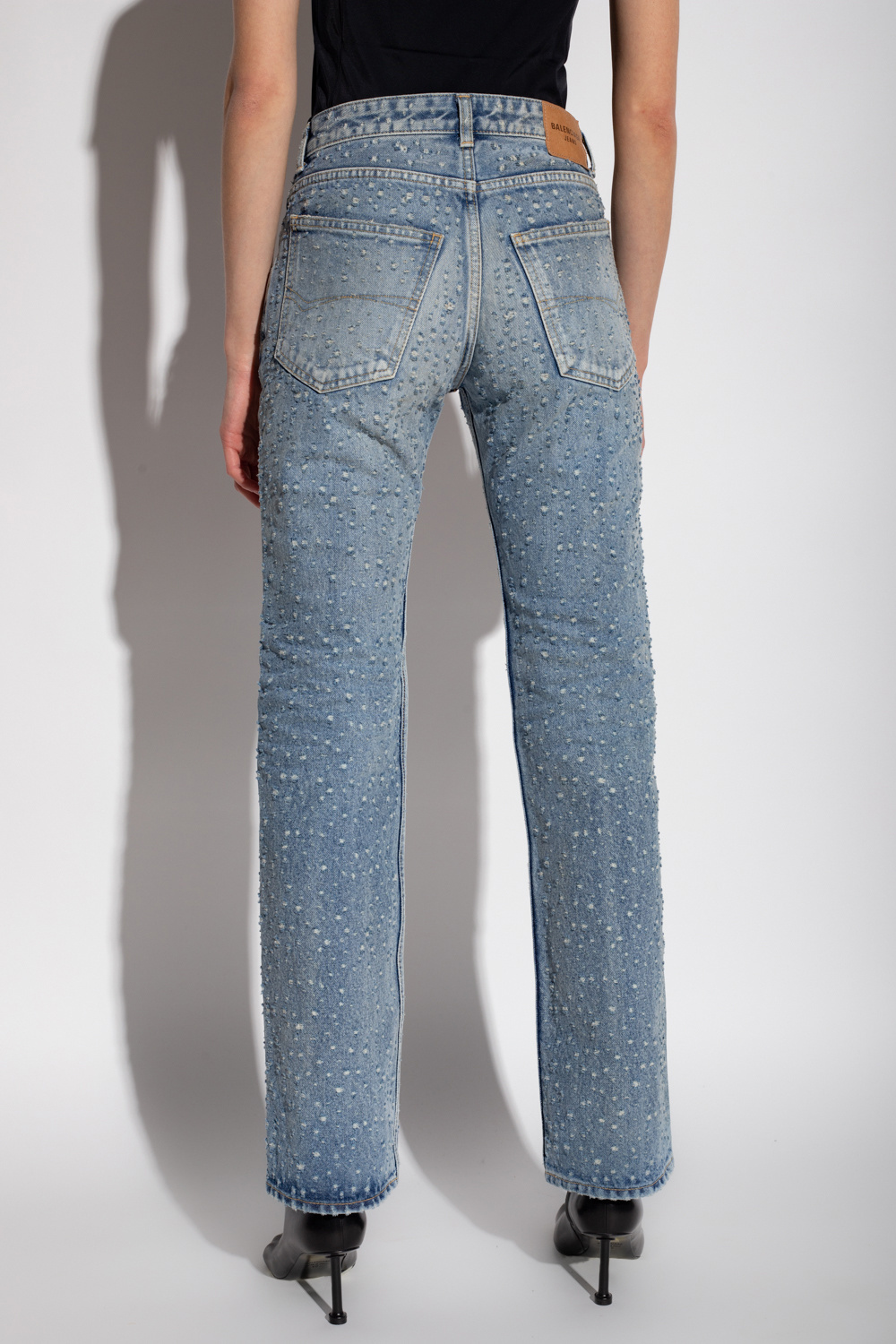 Balenciaga Jeans with vintage-effect