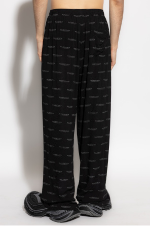 Balenciaga Loose-fitting pants with monogram