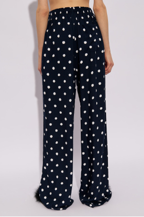 Balenciaga Polka Dot Pattern Trousers