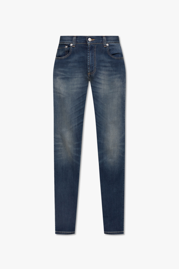 Jeans with pockets od Alexander McQueen