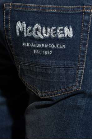 Alexander McQueen Jeansy z kieszeniami