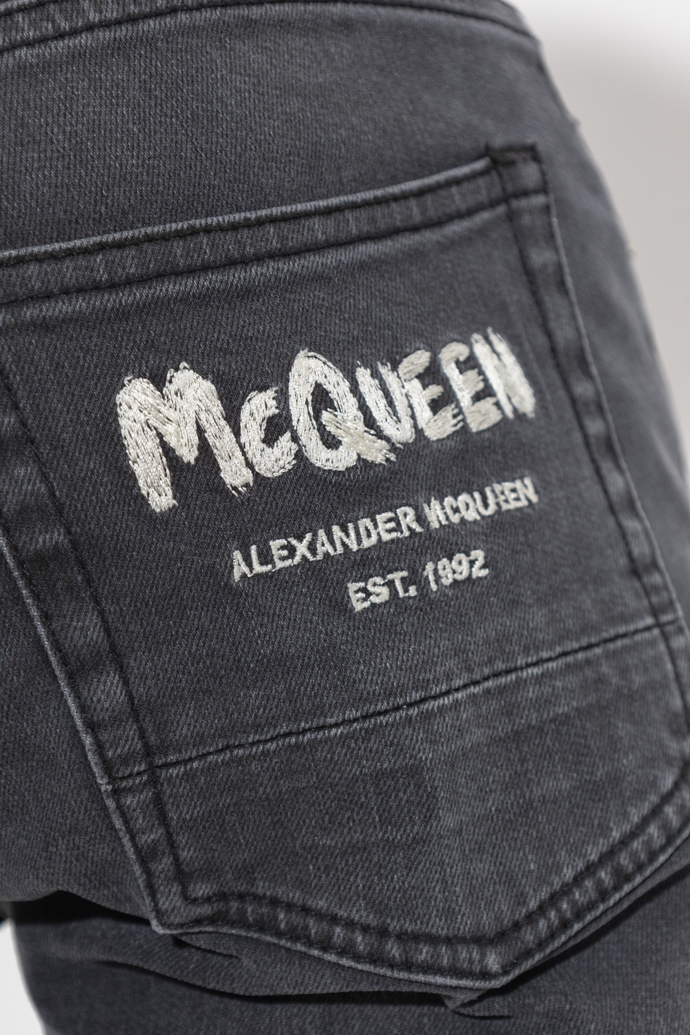 Alexander McQueen Tapered leg jeans