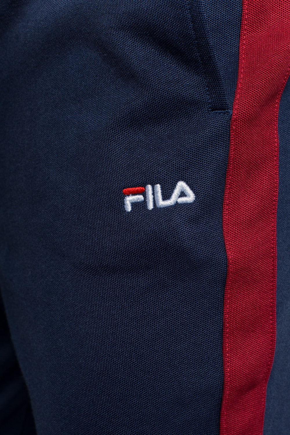 red fila sweatpants