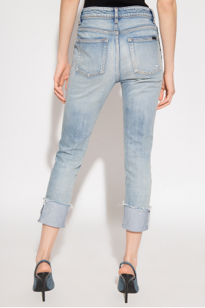 Saint Laurent Jeans with vintage effect