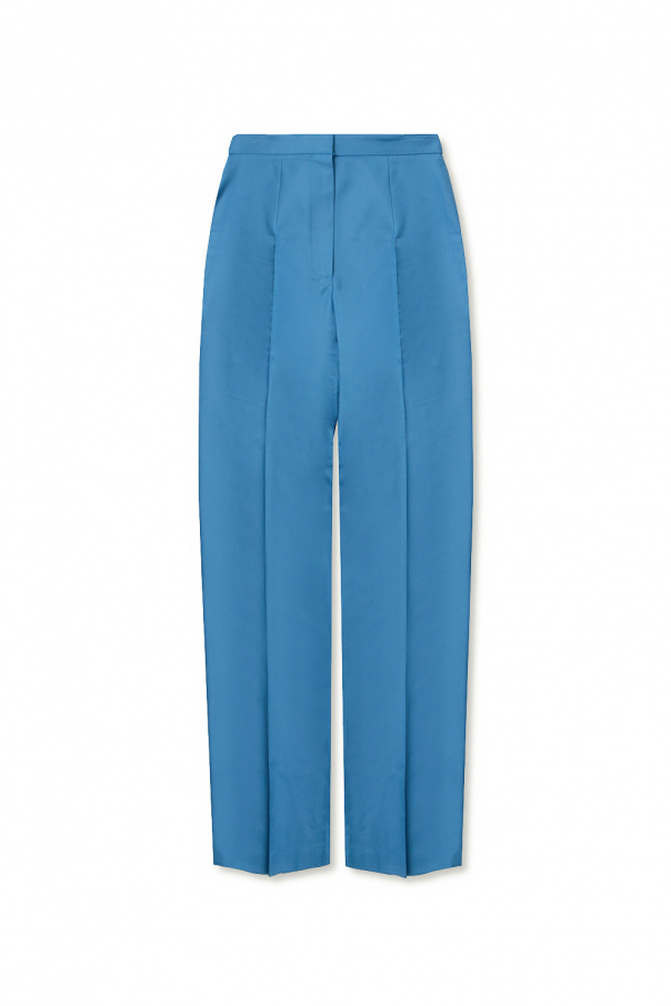 Alexander McQueen Pleat-front Slim trousers