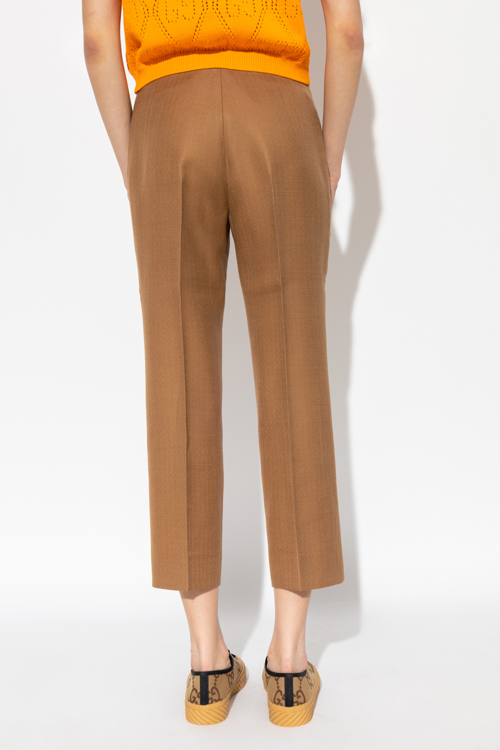 Gucci Pleat-front trousers