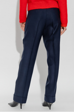 Gucci Pleat-front Couture trousers