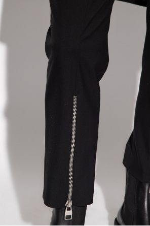 Alexander McQueen Trousers with zips