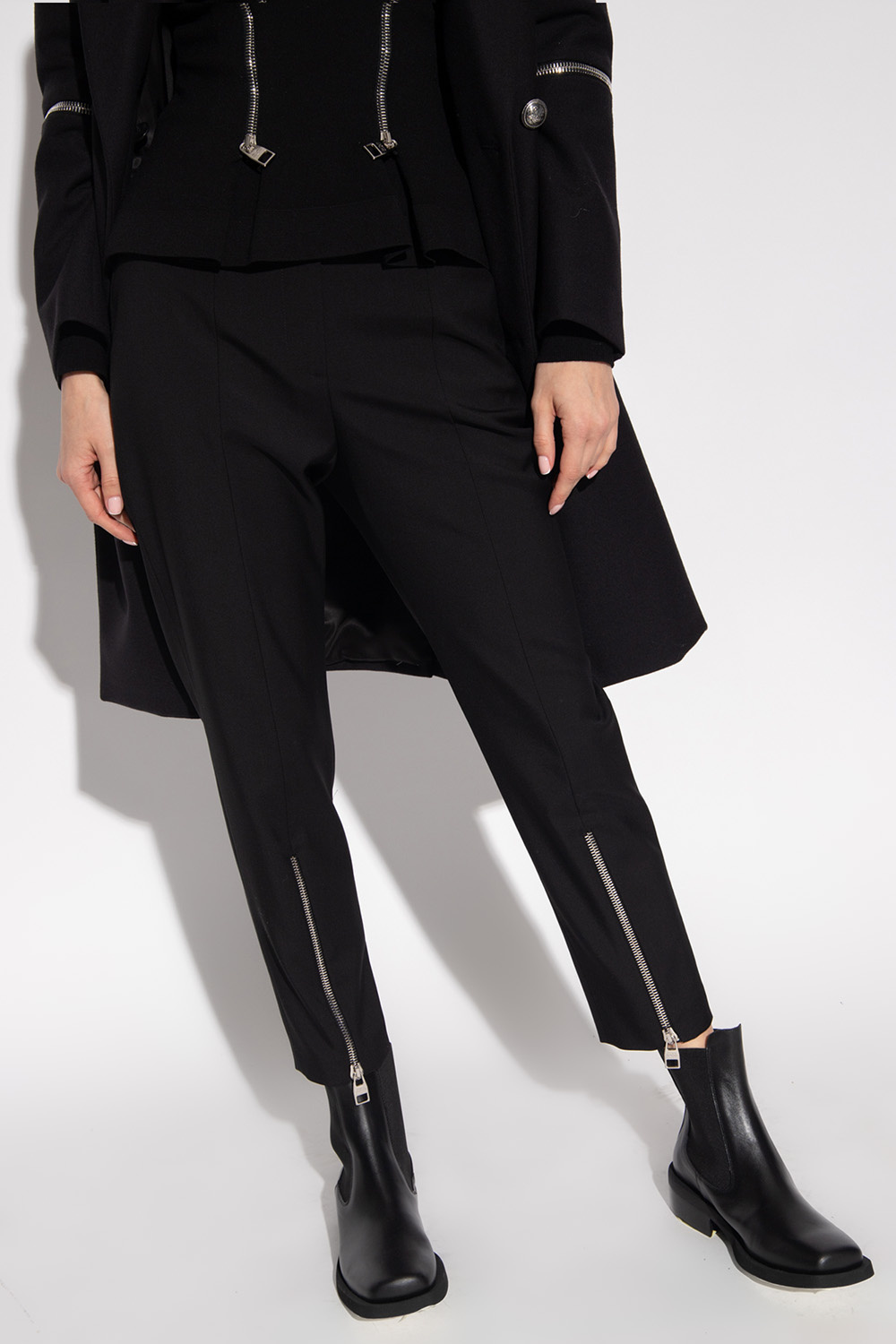 Alexander McQueen Natasha trousers with zips