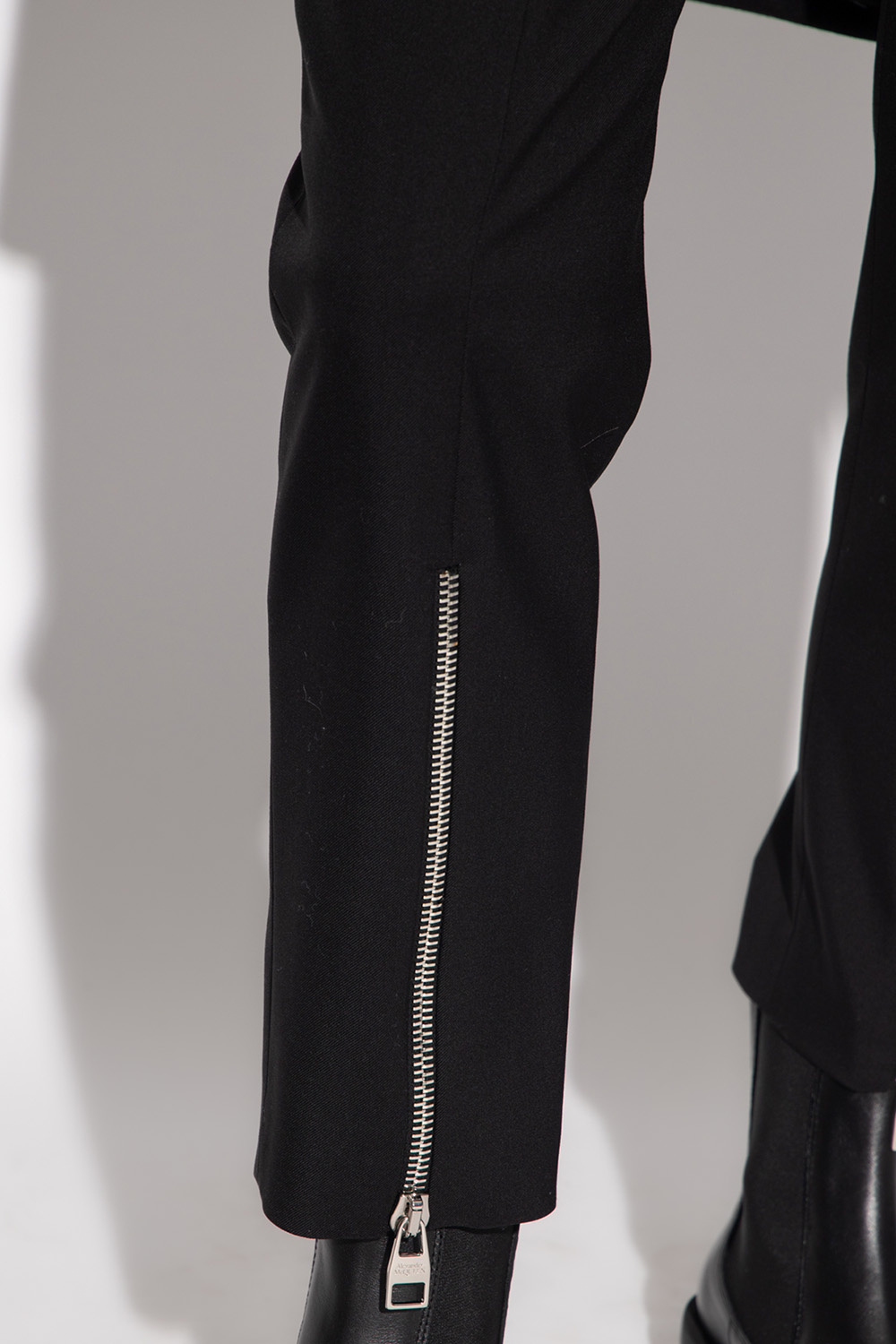 Alexander McQueen Natasha trousers with zips