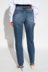 Alexander McQueen High-waisted jeans