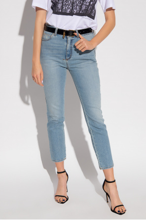 Alexander McQueen High-waisted jeans