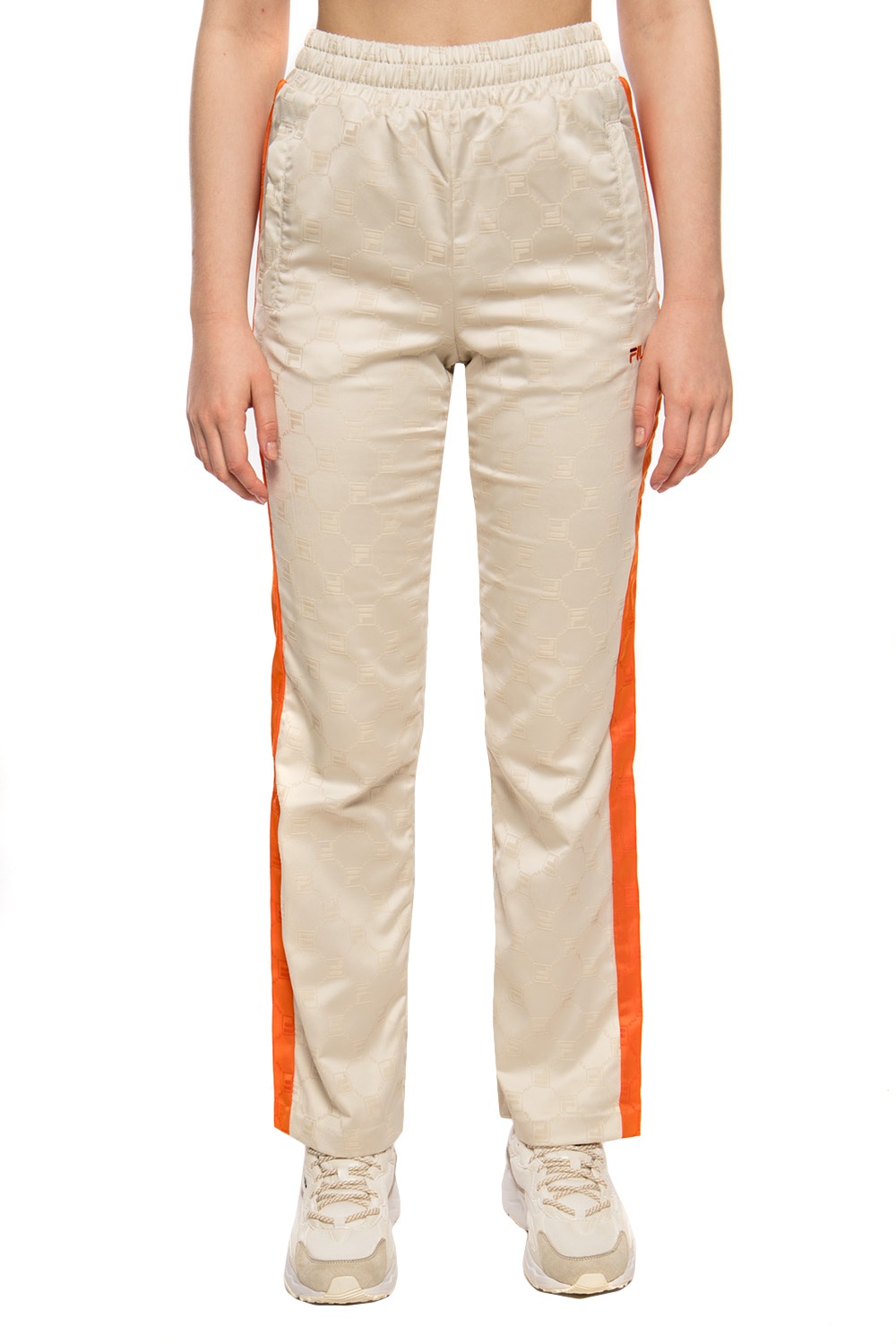 fila men's sweatpants with drawstring waist