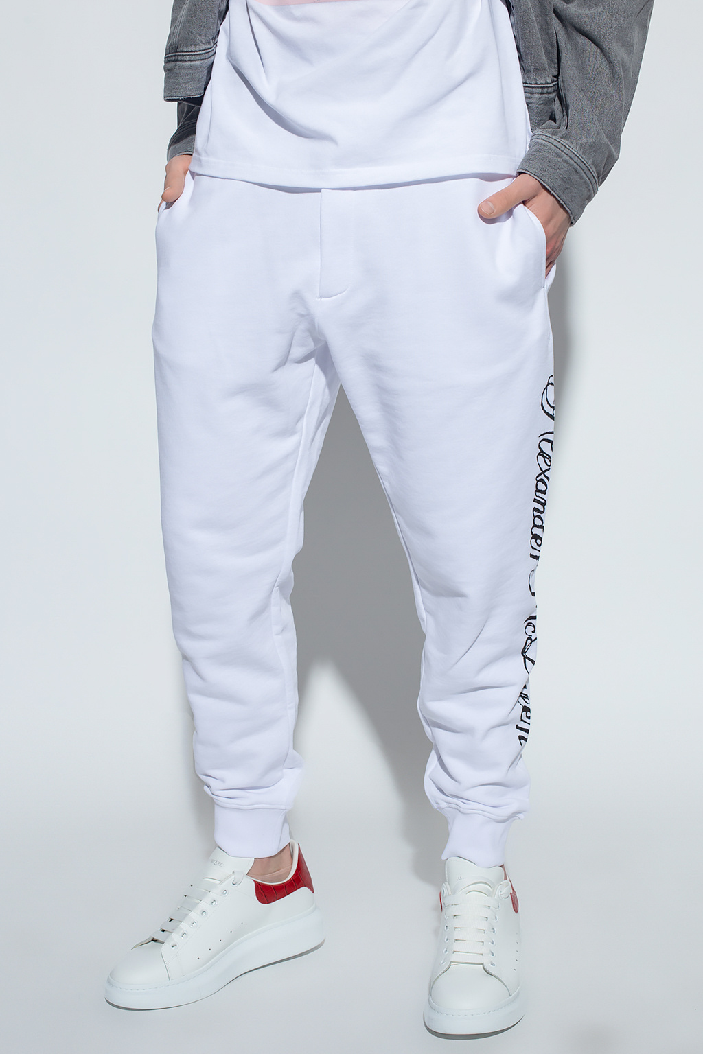 Alexander McQueen Sweatpants with logo