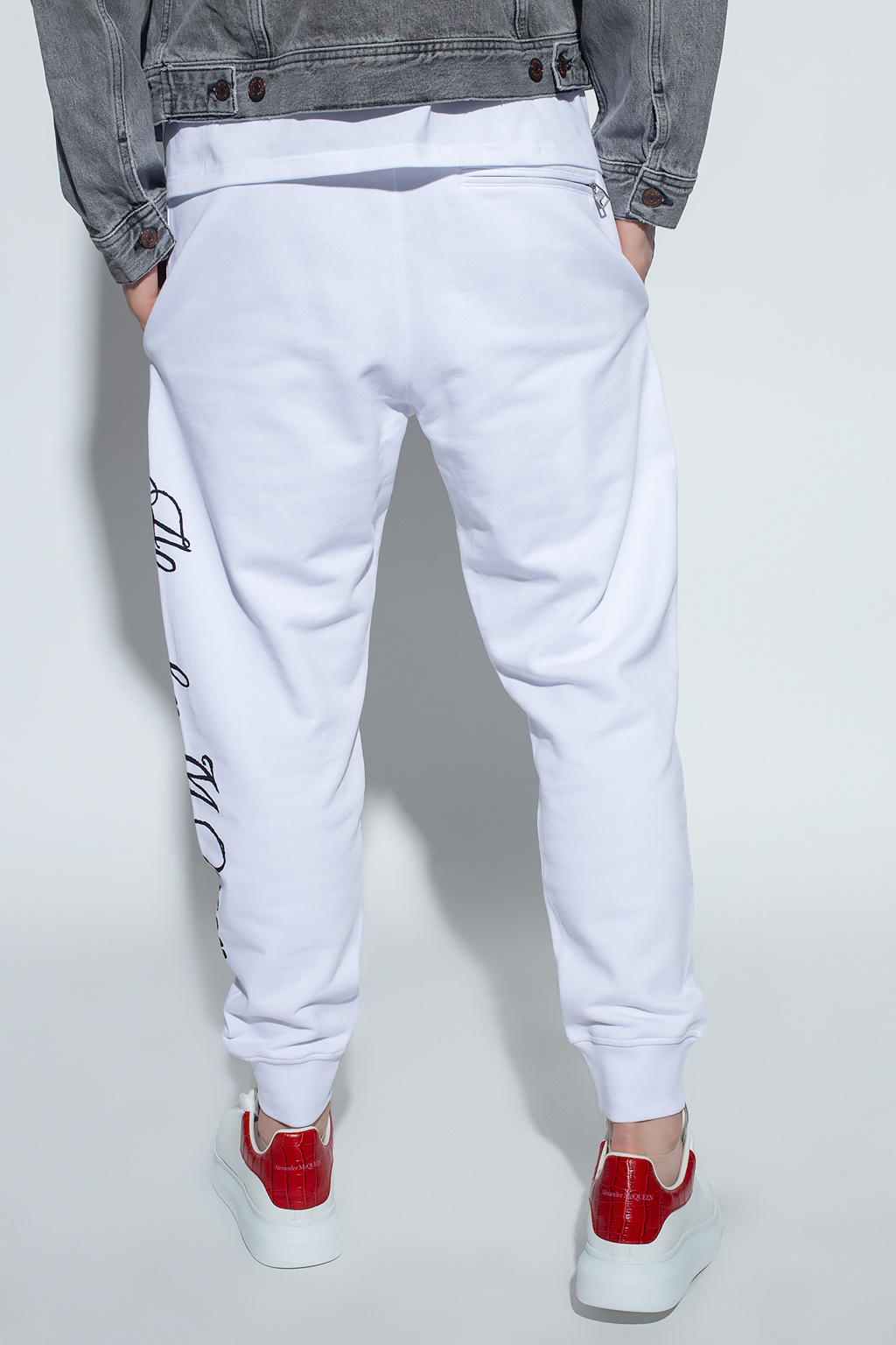 Alexander McQueen Sweatpants with logo