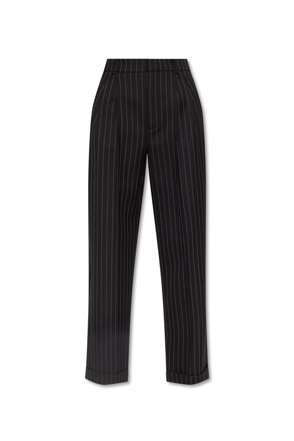 Black Pleat-front trousers Saint Laurent - Vitkac GB