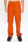 Fila ORANGE Trousers with logo