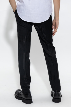 Alexander McQueen Pleat-front Edikted trousers
