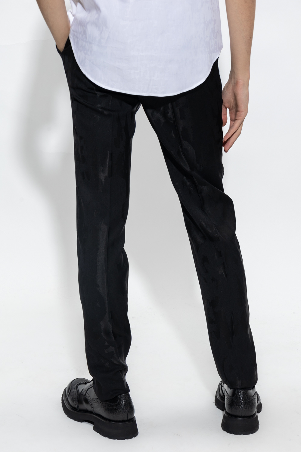 Alexander McQueen Pleat-front SS21 trousers