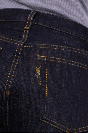 Saint Laurent Jeans with logo