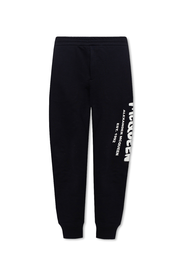Alexander McQueen Logo-printed sweatpants