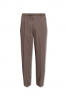 Gucci Wool pleat-front model trousers