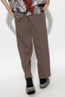 Gucci Wool pleat-front trousers