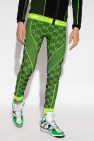 Gucci neon Leggings with ‘GG’ pattern